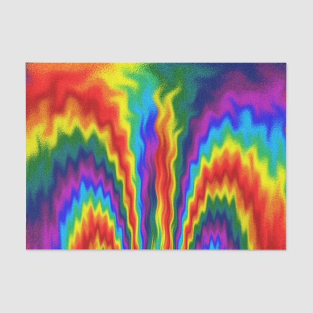 Papel De Seda Un fuego en un arco iris (Anverso)