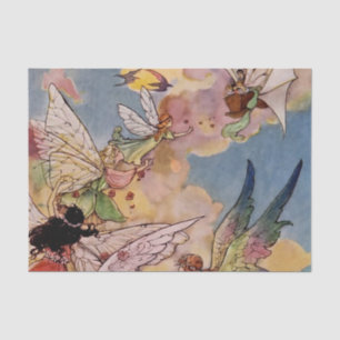Papel De Seda “Un grupo de hadas” de Florence Anderson