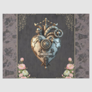 Papel De Seda Un impresionante corazón de vapor
