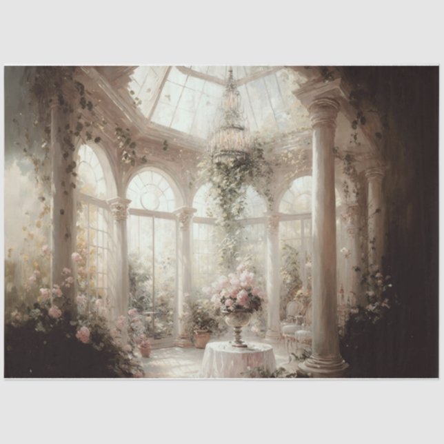 Papel De Seda un lugar tranquilo (Anverso)