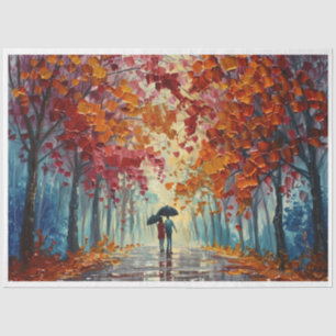 Papel De Seda Un paseo en la lluvia