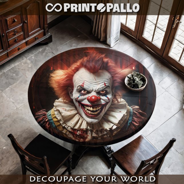 Papel De Seda ¡Un payaso asesino loco te está cazando! (Subido por el creador)