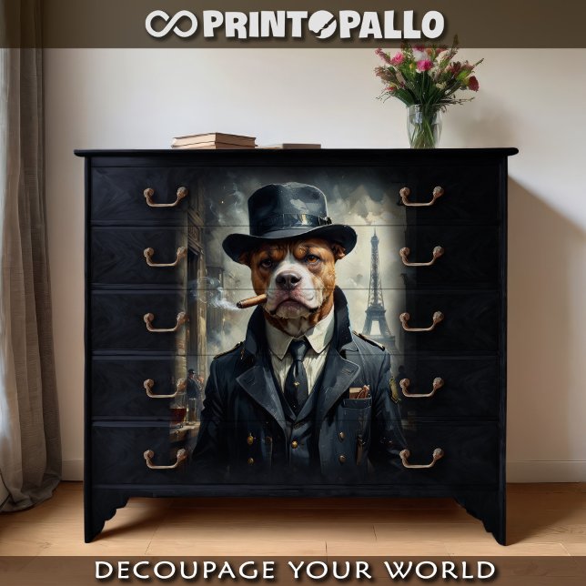 Papel De Seda Un perro beabull como detective en París en 1930 (Subido por el creador)