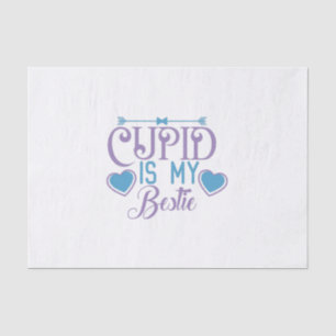 Papel De Seda Un regalo de pareja Cupido es mi Bestie