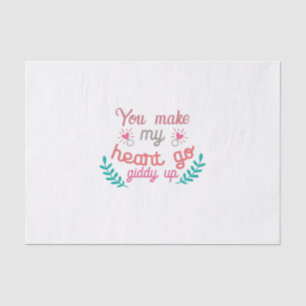 Papel De Seda Un regalo de pareja hace que me vaya el corazón