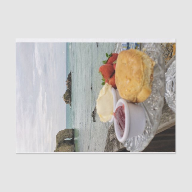 Papel De Seda Un sabor a Cornwall (Anverso)