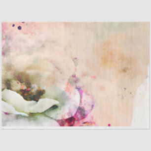 Papel De Seda Un Shabby Chic Floral Ephemera Design Series 6