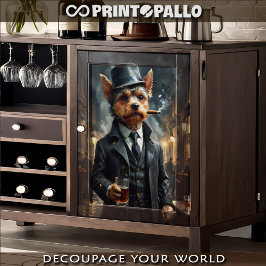 Papel De Seda Un territorio de Yorkshire con whisky en 1920 Chic