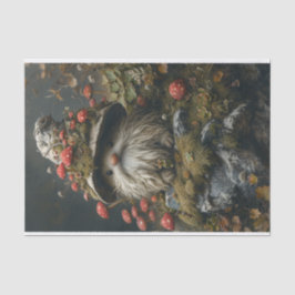 Papel De Seda Una Adorable Creatura Forestal