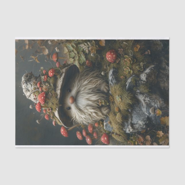 Papel De Seda Una Adorable Creatura Forestal (Anverso)