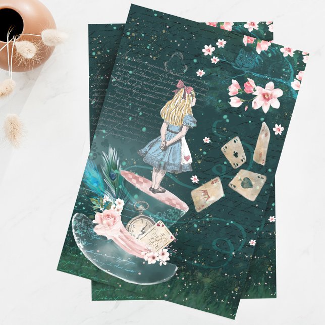 Papel De Seda Una Alicia Enmascarada Con Odio En El Collage De W (Subido por el creador)