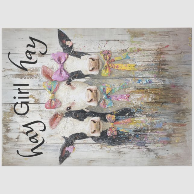 Papel De Seda Una camiseta caprichosa calla Hay Chica Hay (Anverso)