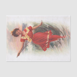 Papel De Seda Una chica de verano (1907) de Anónimo