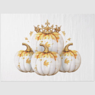Papel De Seda Una Colección de Diseños de Calabazas de Otoño 3