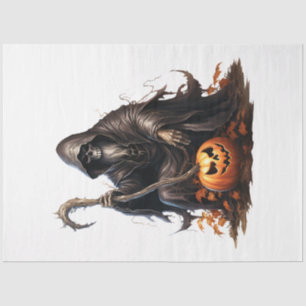 Papel De Seda Una Colección de Diseños de Halloween Vintage 22