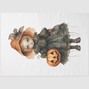 Papel De Seda Una Colección de Diseños de Halloween Vintage 25