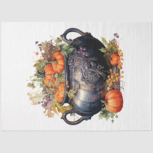 Papel De Seda Una Colección de Diseños de Halloween Vintage 34