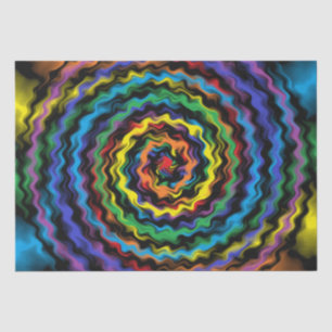 Papel De Seda Una Colorida Detonación