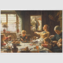 Una de las familias (burro al ser alimentado)