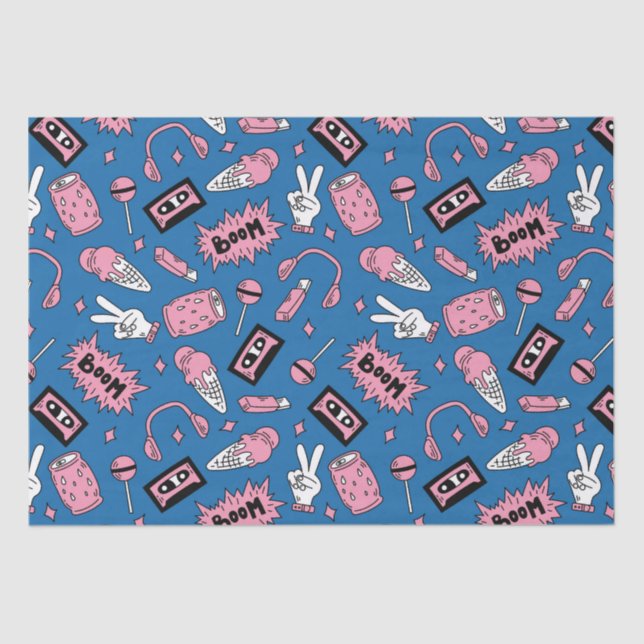 Papel De Seda Una explosión de los años 90 (Anverso)