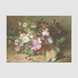 Papel De Seda Una flor y una vida quieta por Margaretha Roosenbo