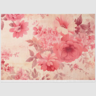 Papel De Seda Una habitación de costura floral Serie Diseño #23