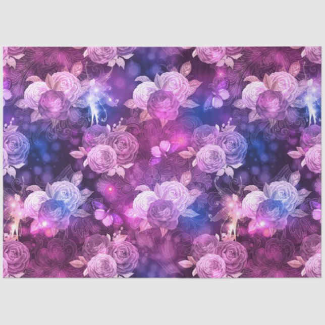 Papel De Seda Una hada en el diseño de la serie Garden 10 (Anverso)