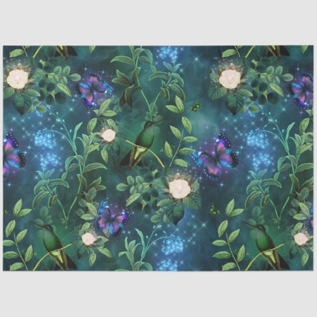 Papel De Seda Una hada en el diseño de la serie Garden 14 (Anverso)