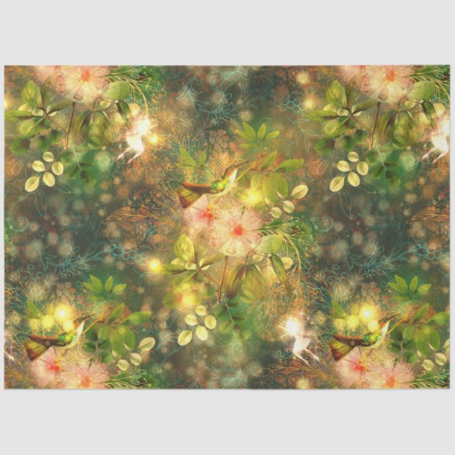 Papel De Seda Una hada en el diseño de la serie Garden 15 (Anverso)