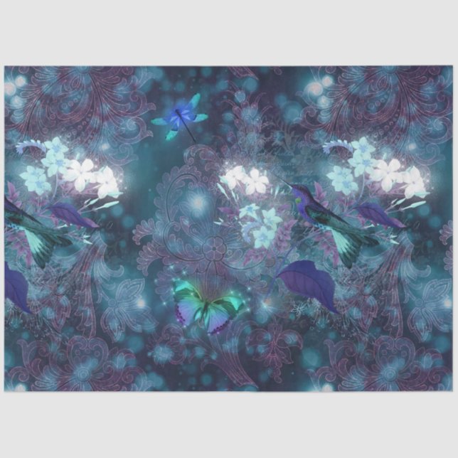 Papel De Seda Una hada en el diseño de la serie Garden 17 (Anverso)