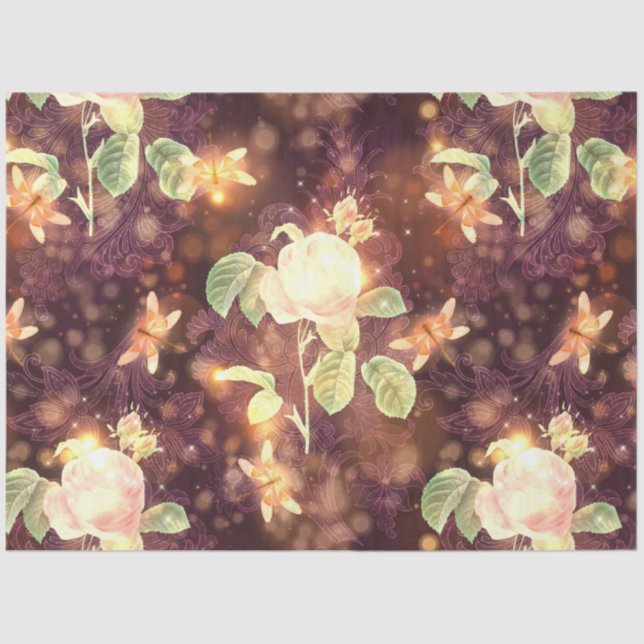 Papel De Seda Una hada en el diseño de la serie Garden 8 (Anverso)