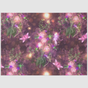 Papel De Seda Una hada en el jardín Serie Diseño 1