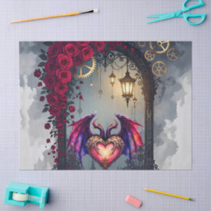 Papel De Seda Una Invitación a la Luz de la Luna –El Amor Gira l