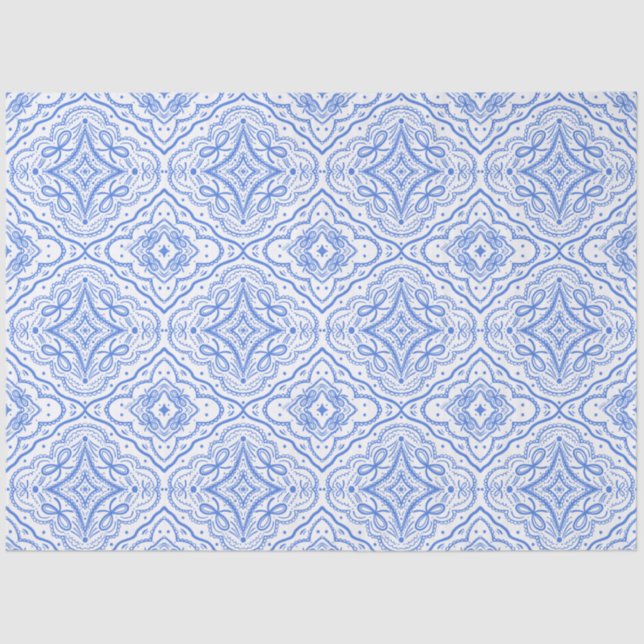 Papel De Seda Una invitación morena (Anverso)