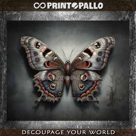 Papel De Seda Una mariposa de polilla nocturna, como tus pensami