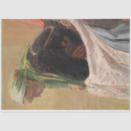 Papel De Seda Una mujer profunda en el pensamiento (por Oleksa N