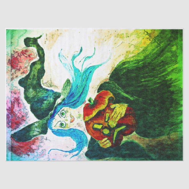 Papel De Seda Una noche brumosa (Anverso)