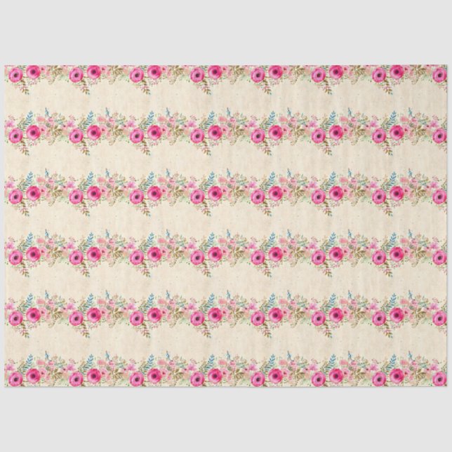 Papel De Seda Una serie de diseño de efímeras francesas 3 (Anverso)