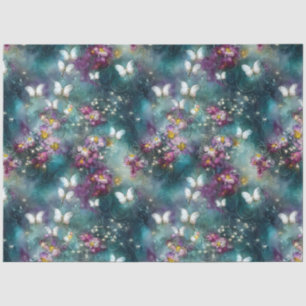 Papel De Seda Una serie de mariposas místicas Diseño 11