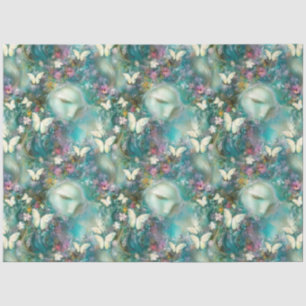 Papel De Seda Una serie de mariposas místicas Diseño 3