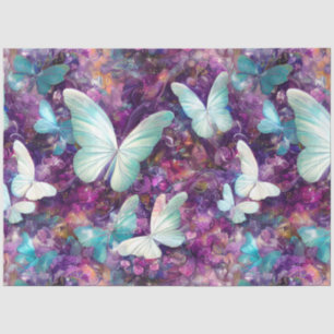 Papel De Seda Una serie de mariposas místicas Diseño 6