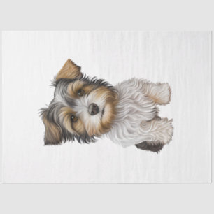Papel De Seda Una serie de perros pequeños Diseño 29
