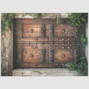 Papel De Seda Una serie de puertas italianas rústicas Diseño #2