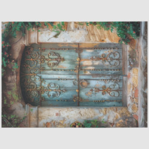 Papel De Seda Una serie de puertas italianas rústicas Diseño #5
