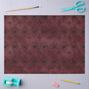 Papel De Seda Una Viuda Negra Serie Diseño #10