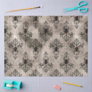 Papel De Seda Una Viuda Negra Serie Diseño #18