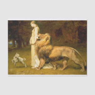 Papel De Seda Una Y León De Spensers Faerie Queene - Riviere