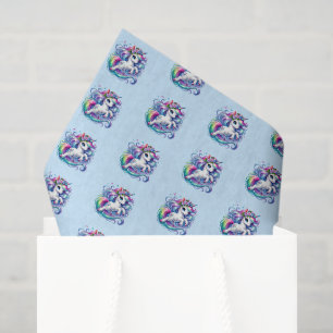Papel De Seda Unicornio Mágico