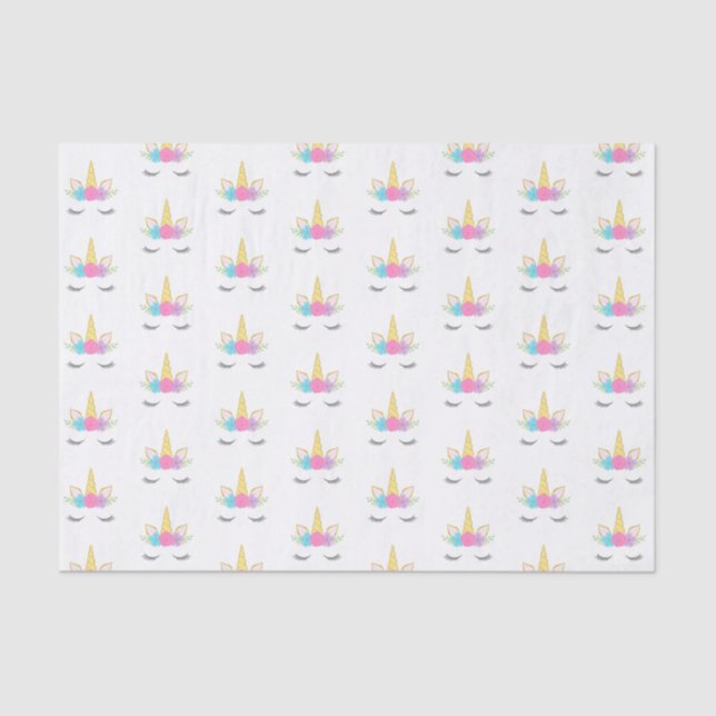 Papel De Seda Unicornio mágico (Anverso)