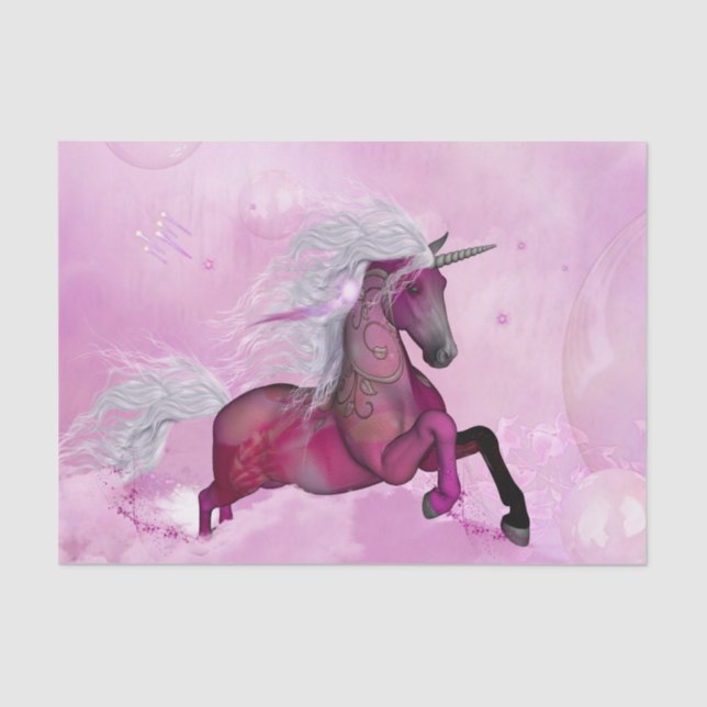 Papel De Seda Unicornio maravilloso (Anverso)